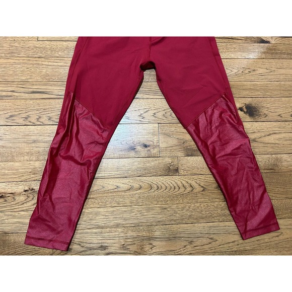 Adidas Women’s Red Circuit Tight 2 Leggings Size L NWT! - Picture 6 of 11